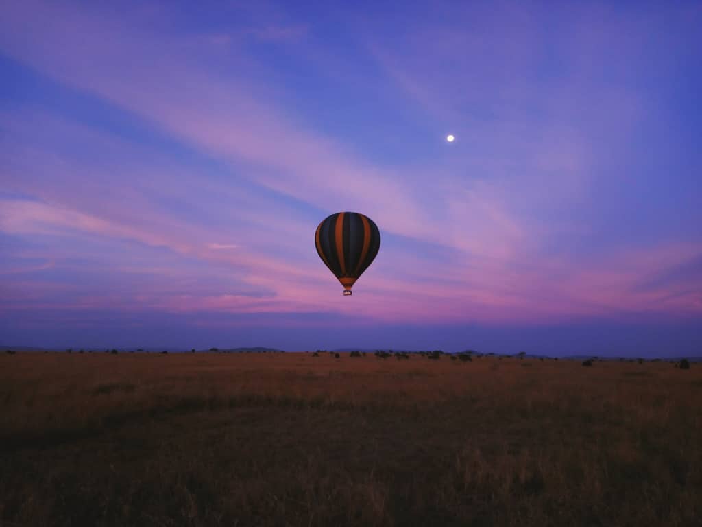 Balloon Safari at the Famous Serengeti National Park